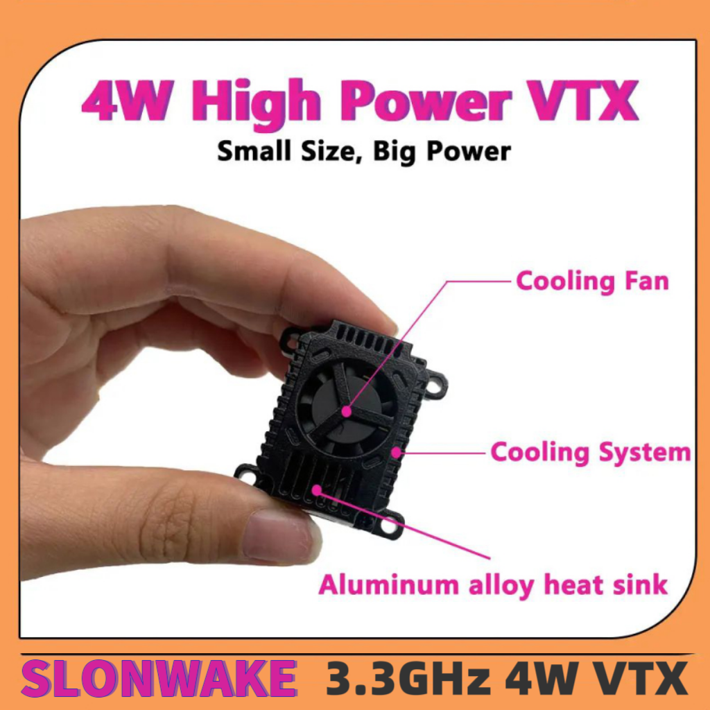 Drone Rc Receiver And Transmitter - SLONWAKE FPV 3.3G 16CH 4000mW High
