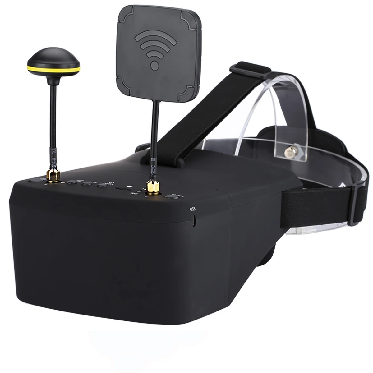 Fpv Goggles Headset - Ev800d 5.8g 40ch 5 Inch 800*480