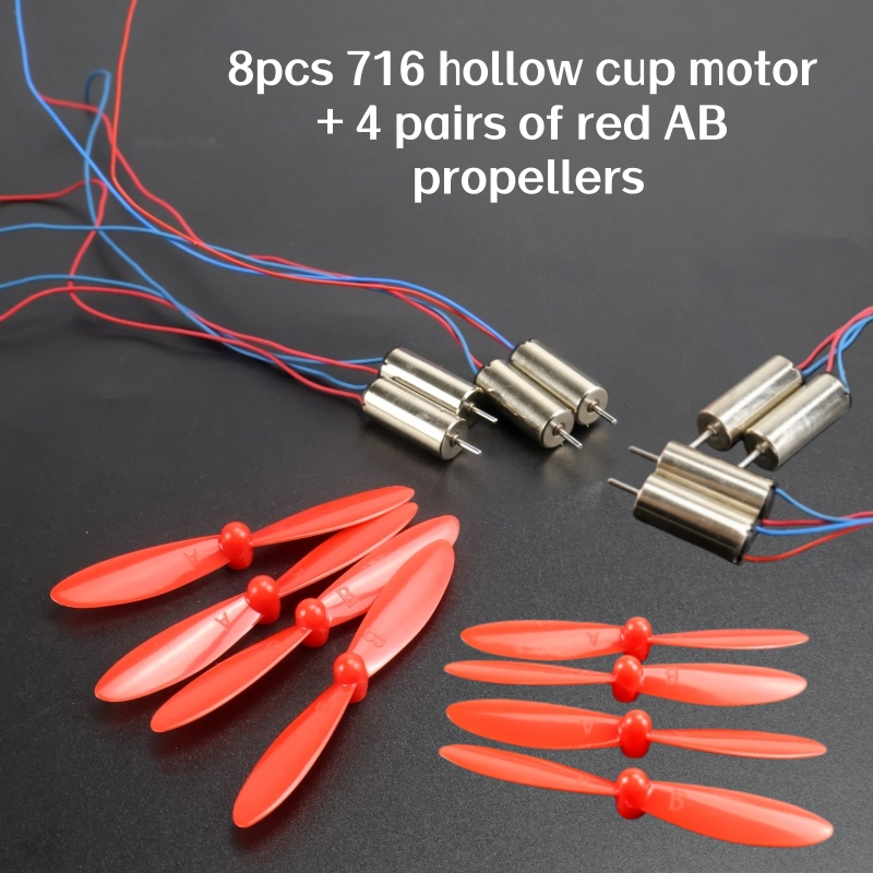 Micro Fpv Quad - 8 x dc 3.7v 50000rpm 716