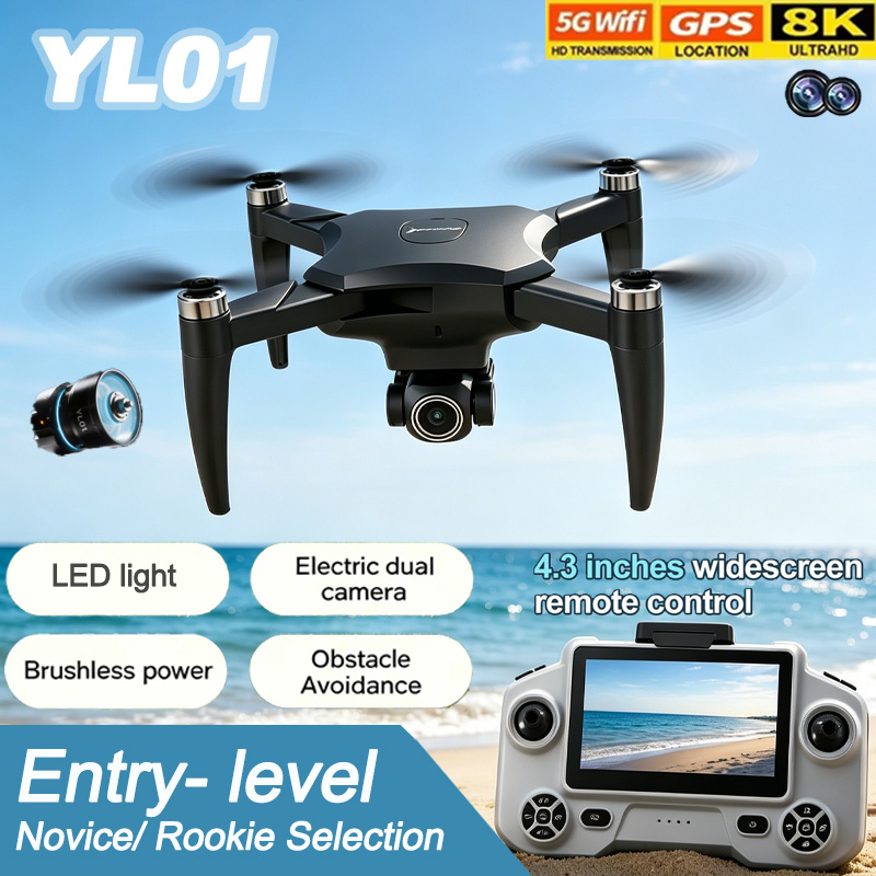 Drone Avion Rc - YL01 Rotating Concept Drone One Click