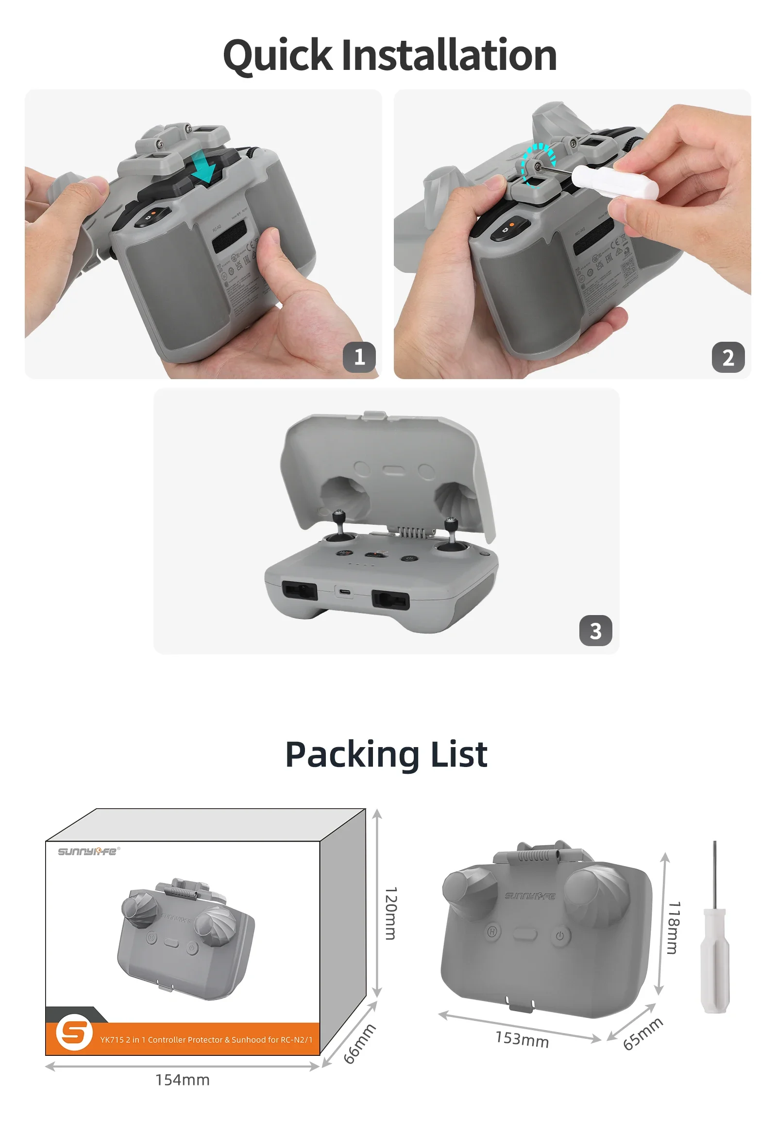 2 in 1 Controller Protector Su - Drone Rc Pro 2 리뷰 및 가격