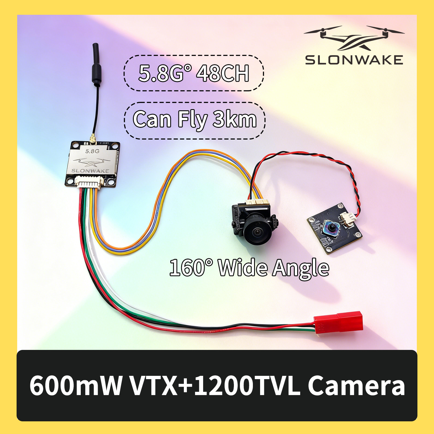 SLONWAKE 5.8G 600mW 7-24V FPV  - Drone Rc Receiver And Transmitter 리뷰 및 가격