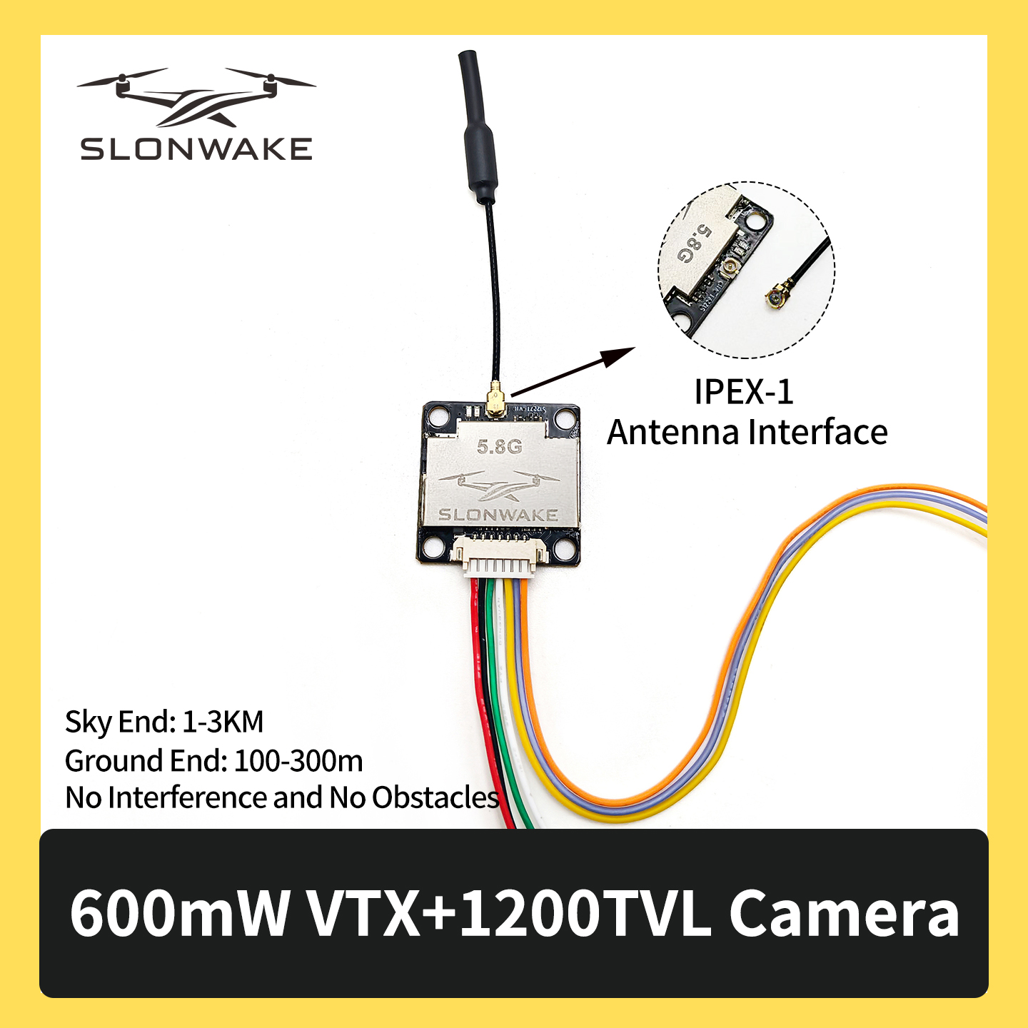 SLONWAKE 5.8G 600mW 7-24V FPV  - Drone Rc Receiver And Transmitter 리뷰 및 가격