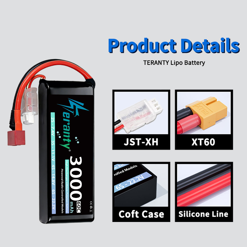 TERANTY 2S 3000mAh Lipo Batter - Drone Rc Link 리뷰 및 가격