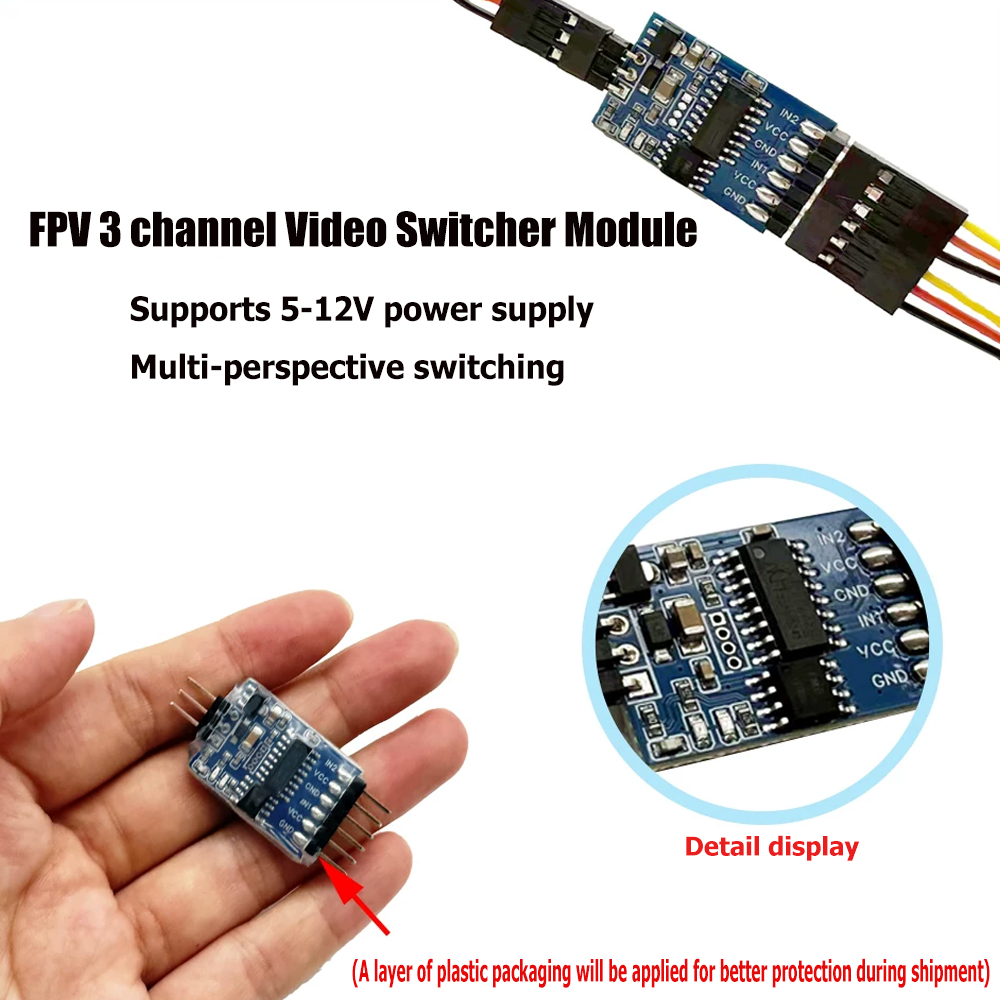 5.8G 3 Channel Video Switcher  - Drone Rc Control 리뷰 및 가격