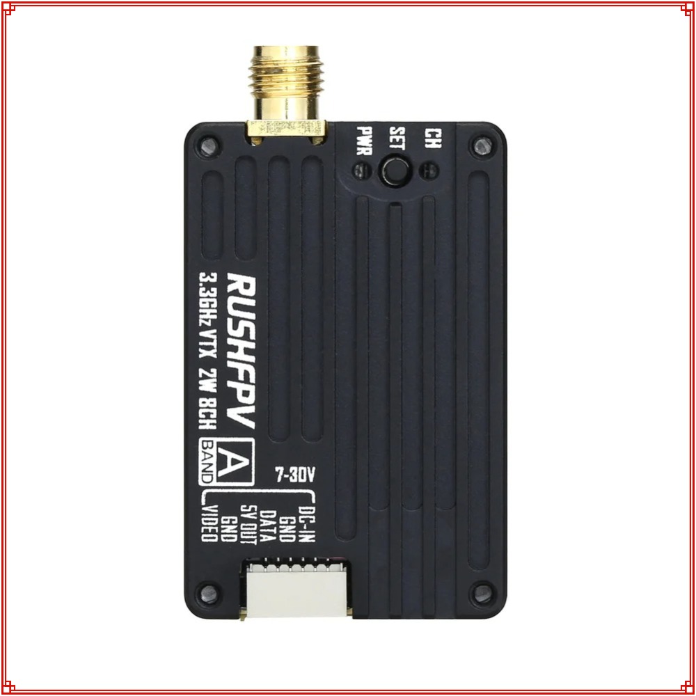 2026 New RUSHFPV 3.3G 2W VTX T - Drone Rc Receiver And Transmitter 리뷰 및 가격