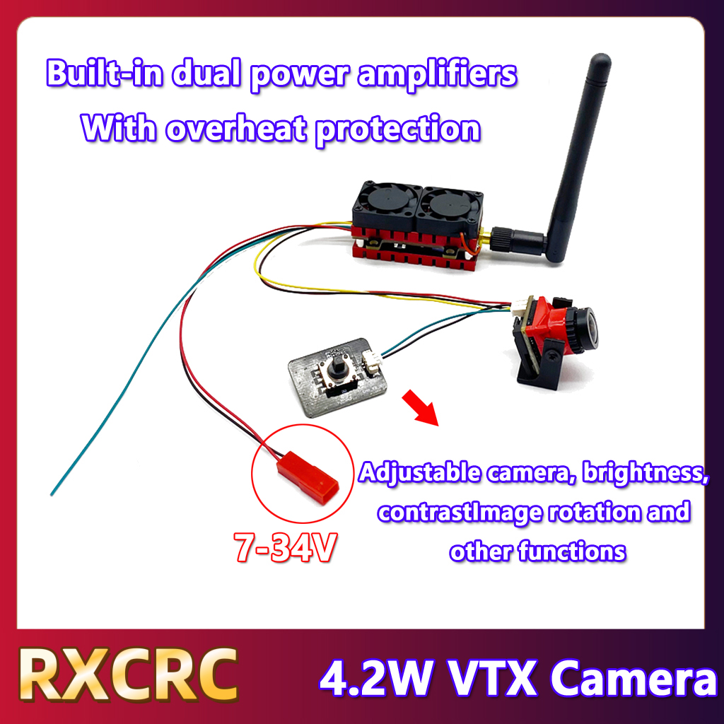 RXCRC 5.8G 48CH 4.2W High Powe - Drone Rc Receiver And Transmitter 리뷰 및 가격