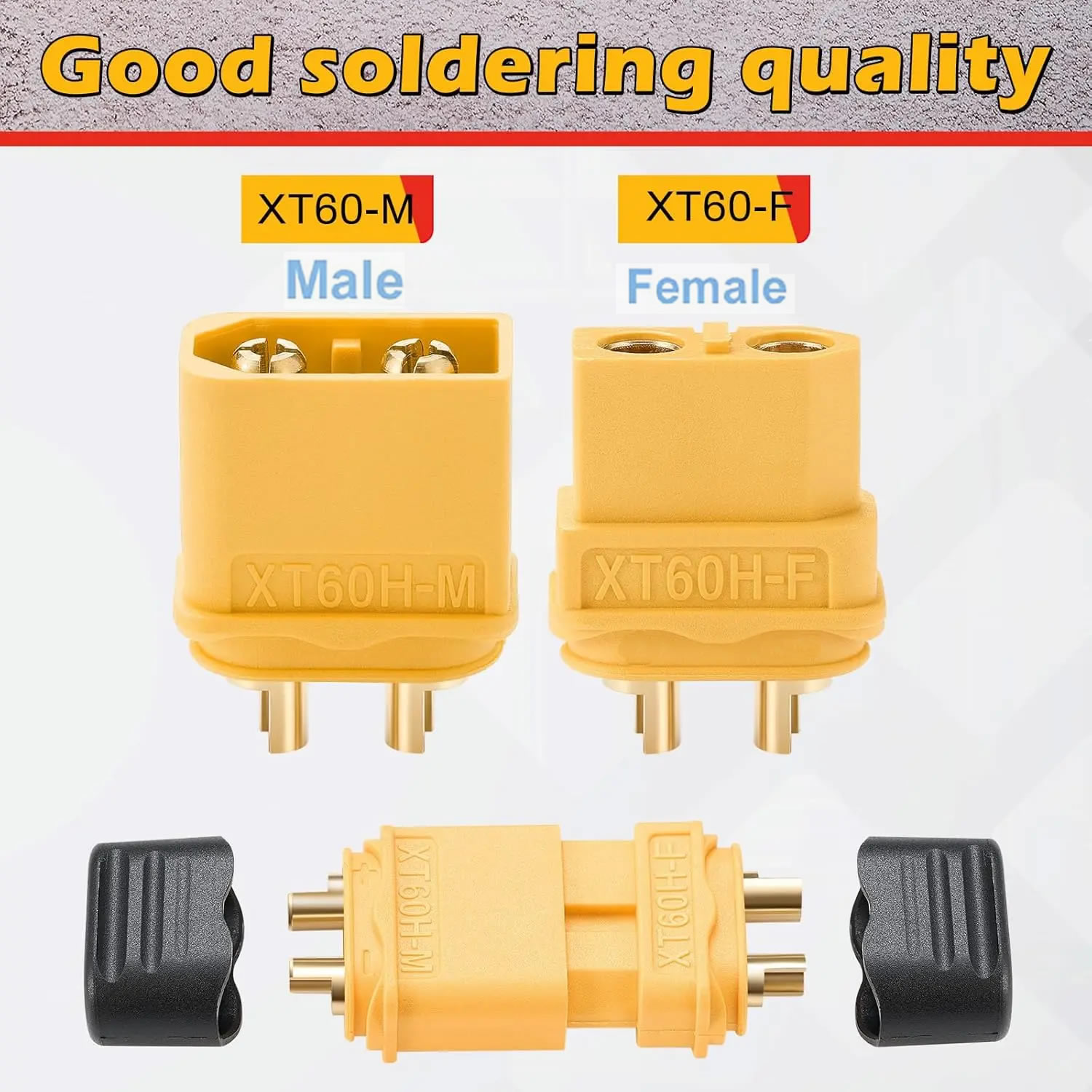 XT60 Connector Plug with Sheat - Drone Rc Link 리뷰 및 가격