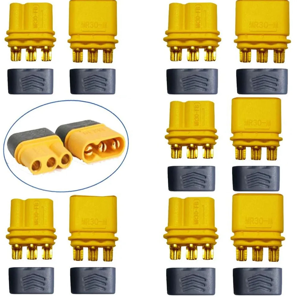 10PCS Amass MR30 Connector 3-P - Drone Rc Link 리뷰 및 가격