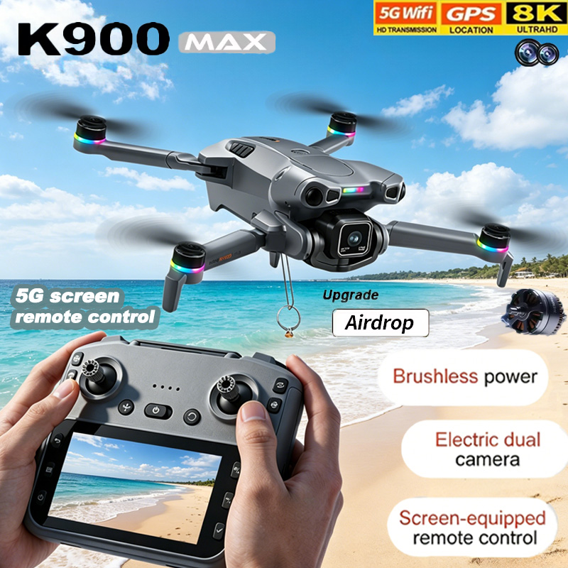 K900 Max Drone 5G WiFi FPV Wid - Drone Avion Rc 리뷰 및 가격