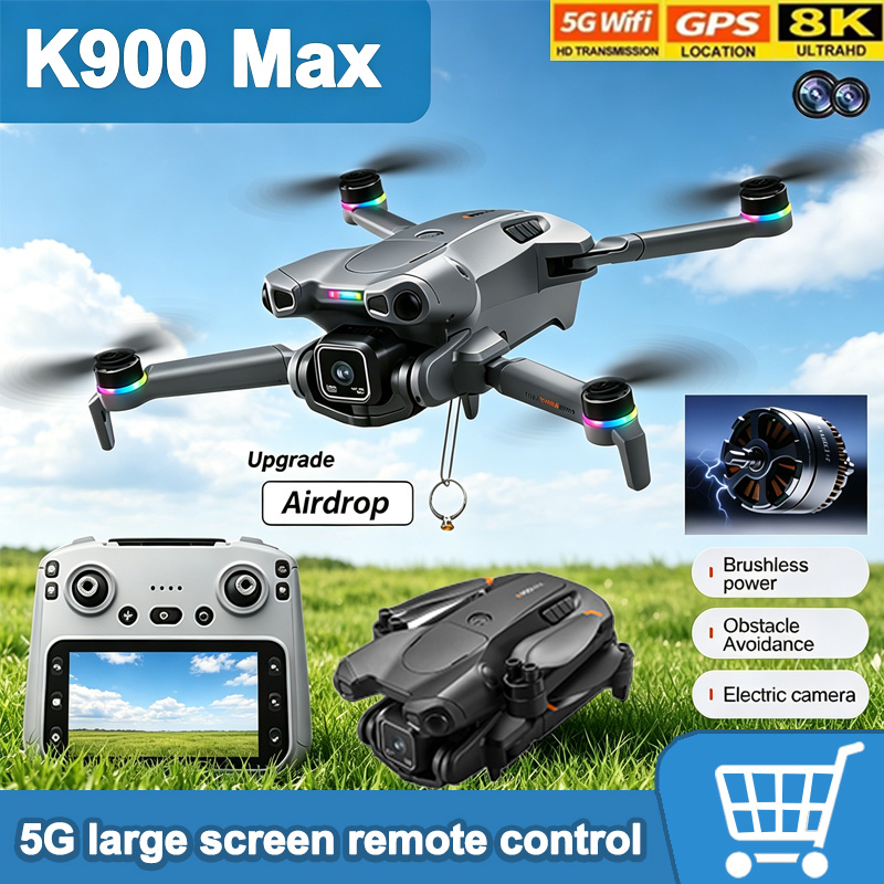 K900 Max One-click airdrop RC  - Drone Avion Rc 리뷰 및 가격