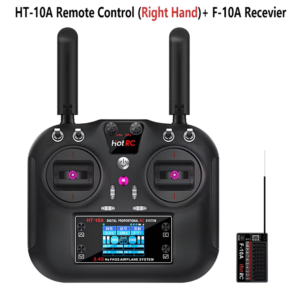 Hotrc HT-10A 2.4G 10CH Transmi - Drone Rc Receiver And Transmitter 리뷰 및 가격