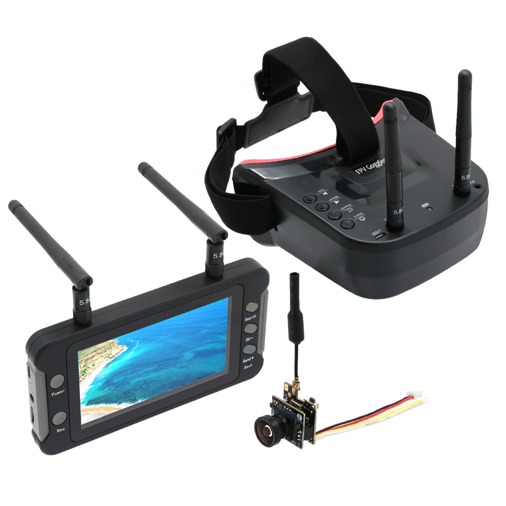 5.8G 40CH Dual Antennas FPV Go - Fpv Goggles Headset 리뷰 및 가격