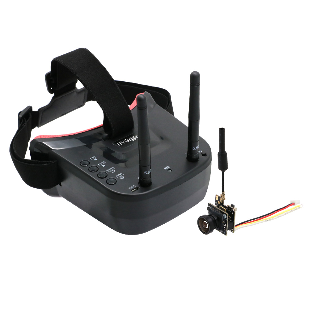 5.8G 40CH Dual Antennas FPV Go - Fpv Goggles Headset 리뷰 및 가격