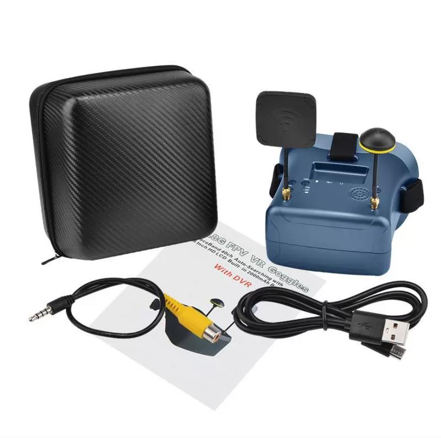 EV800D 5.8G 40CH 5 Inch/4.3Inc - Fpv Goggles Headset 리뷰 및 가격