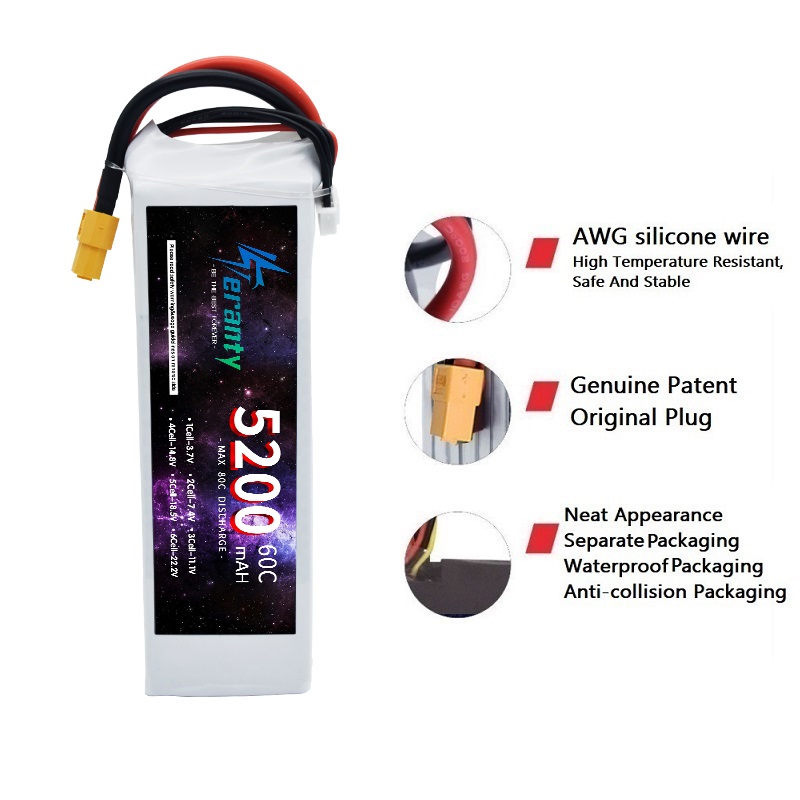 TERANTY  3S  5200MAH 60C batte - Drone Avion Rc 리뷰 및 가격
