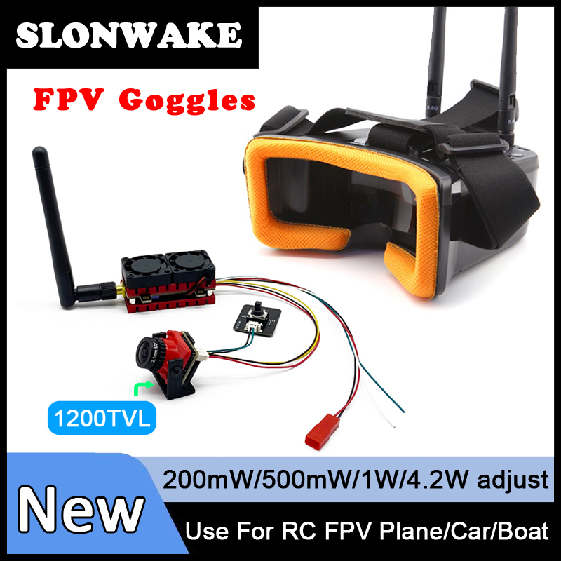 SLONWAKE 5.8G 48CH 4.2W VTX Tr - Fpv Goggles Headset 리뷰 및 가격