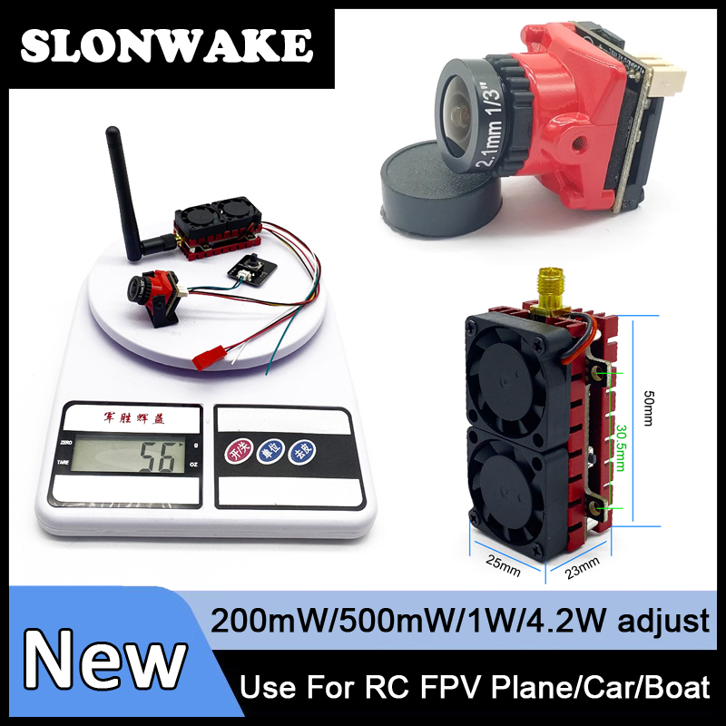 SLONWAKE 5.8G 48CH 4.2W VTX Tr - Fpv Goggles Headset 리뷰 및 가격