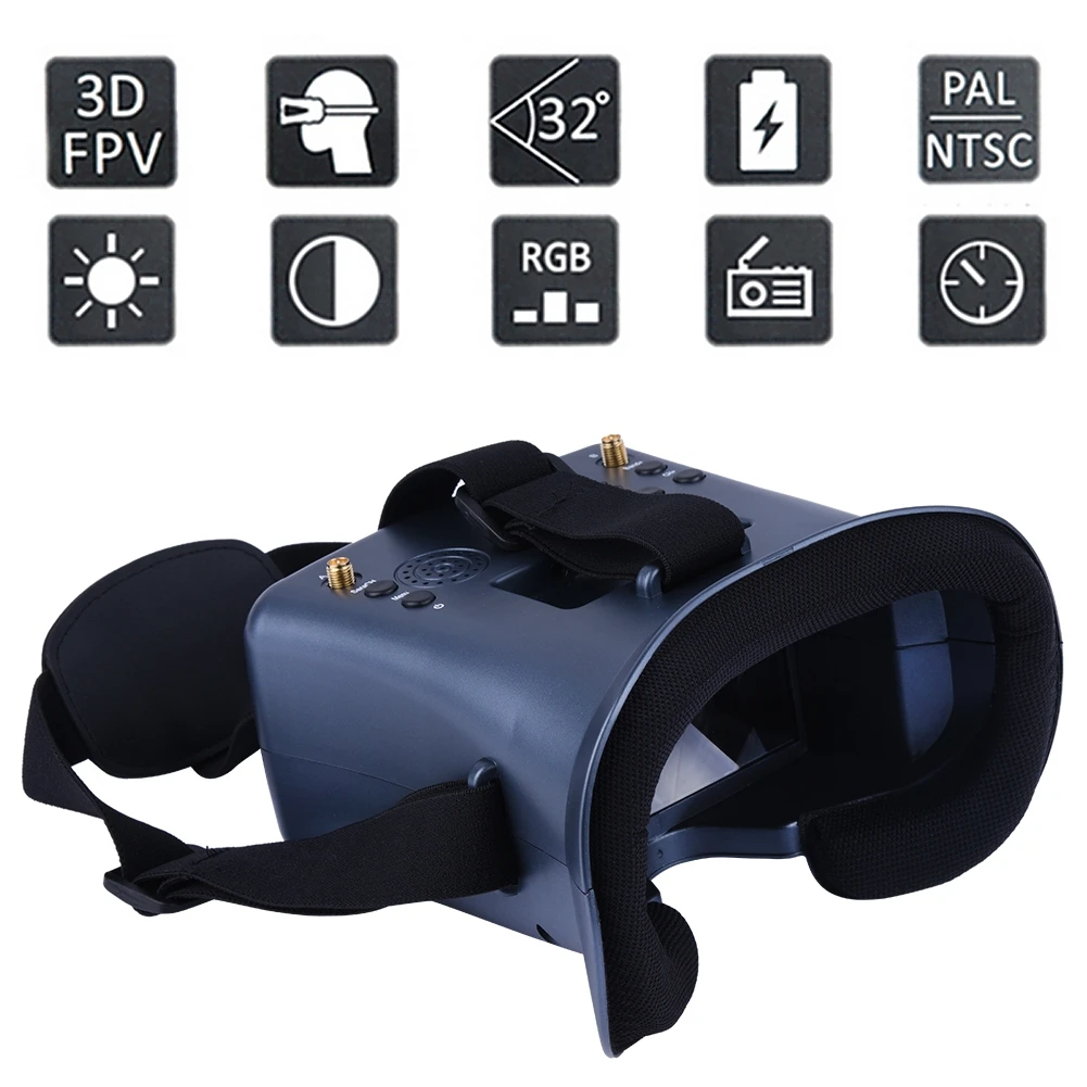 5.8G 40CH 4.3 Inch 800*480 Vid - Fpv Goggles Headset 리뷰 및 가격