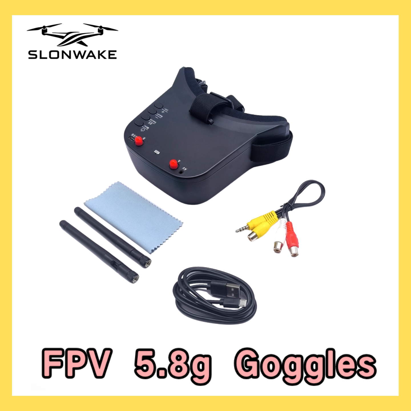 SLONWAKE 5.8G 48CH FPV 400mw V - Drone Rc Receiver And Transmitter 리뷰 및 가격