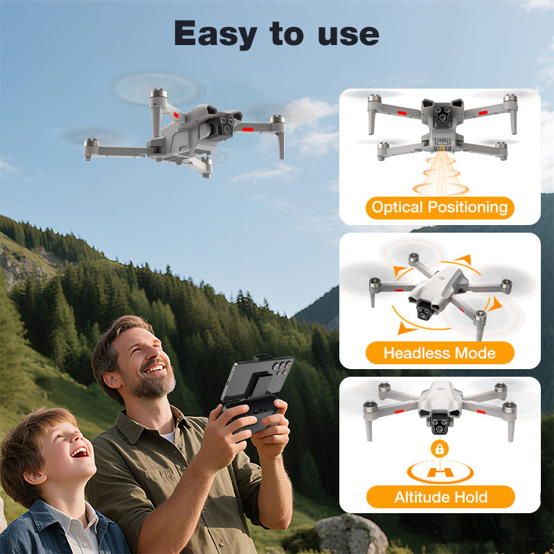 NEW Hot L017 Pro Drone Brushle - Drone Rc Pro 2 리뷰 및 가격