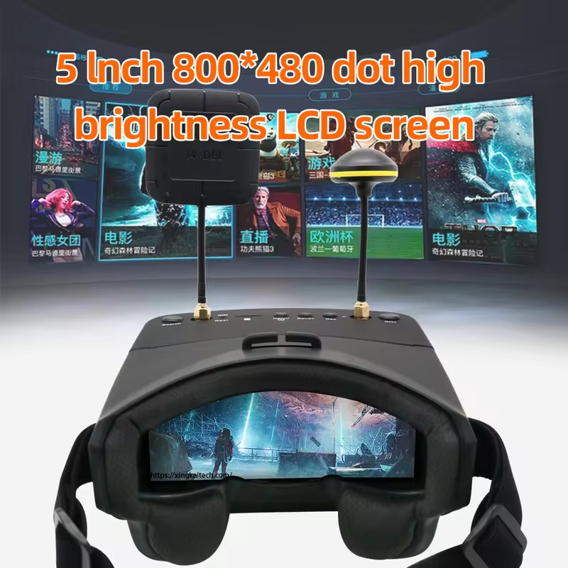 5.8G 40CH FPV Goggles 5 Inch 8 - Fpv Goggles Headset 리뷰 및 가격