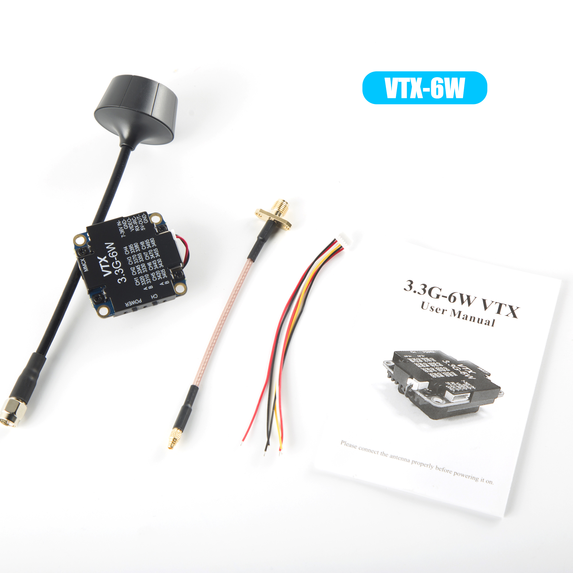 FPV Video Transmitter 3.3G 6W  - Drone Rc Racing 리뷰 및 가격