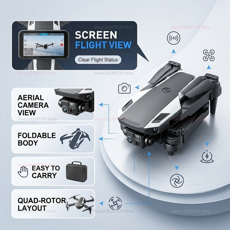 Foldable M1 Mini Drone 8K HD D - Drone Avion Rc 리뷰 및 가격