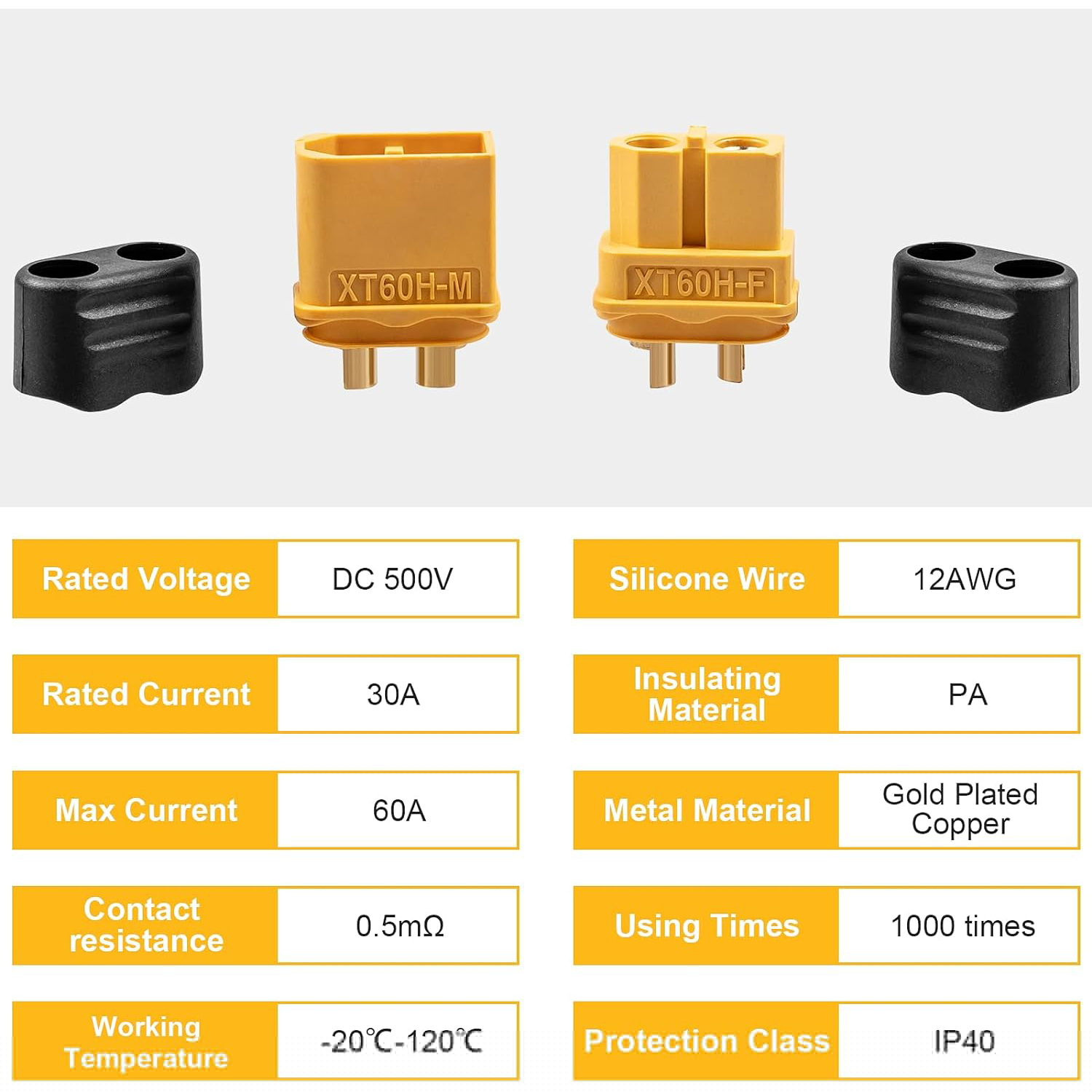 5Pairs XT60H connector plug wi - Drone Rc Link 리뷰 및 가격